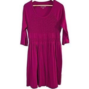 Soft Surroundings SZ Med Maroon Dress